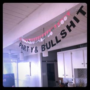 Party & Bullshit Banner